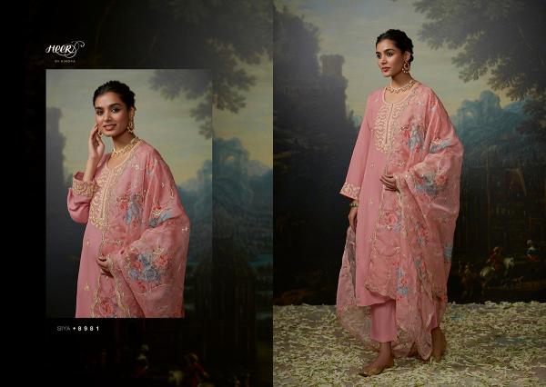 Kimora Heer Siya New Fancy Cotton Designer Salwar Suit Collection